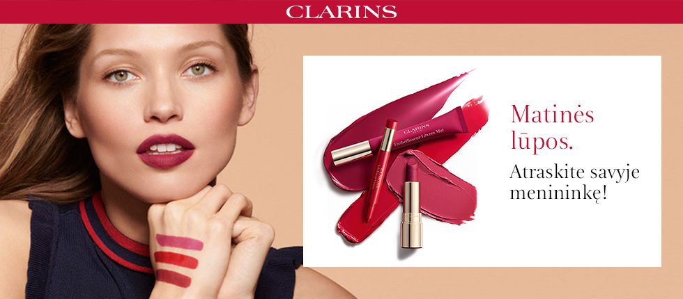 CLARINS lūpų dažai