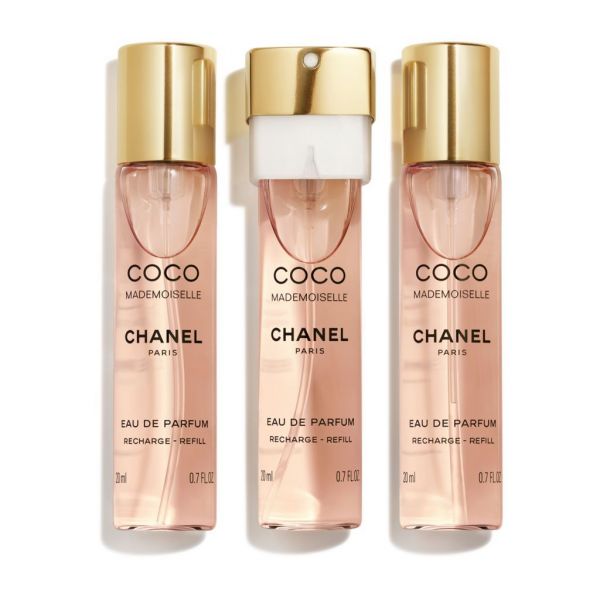 Coco Mademoiselle CHANEL Eau de parfum twist and spray 3x20 ml