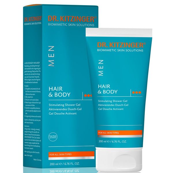 Hair & Body DR. KITZINGER® Hair and body shampoo for men Hair & Body DR. KITZINGER® Hair and body shampoo for men