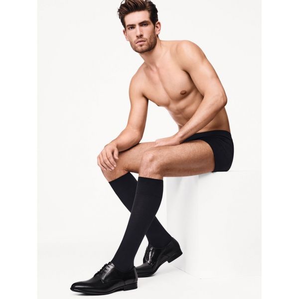 WOLFORD COTTON VELVET Vyriškos puskojinės