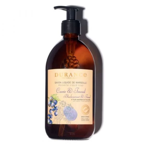 DURANCE MARSEILE LIQUID SOAP BLACKCURRANT & FENNEL Liquid soap