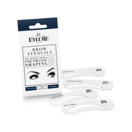 Eyebrow stencil kit