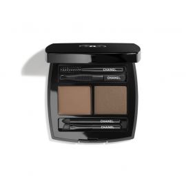 Brow wax and brow powder duo with accessories