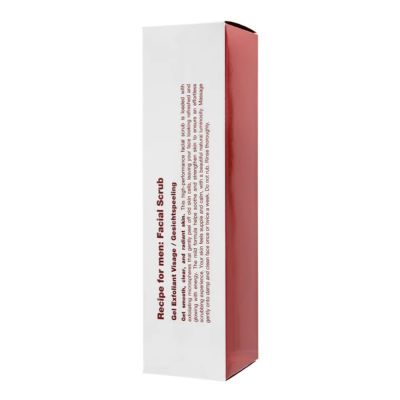 RECIPE Facial Scrub  Šveičiamasis veido prausiklis vyrams