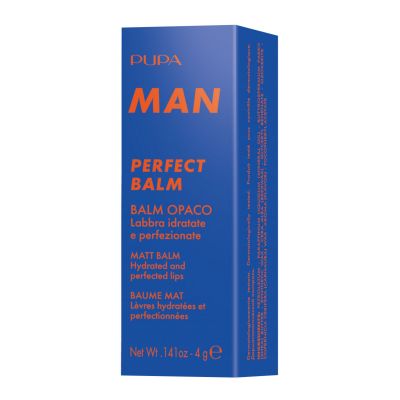 PUPA Man Perfect Balm Matte Lūpų balzamas vyrams