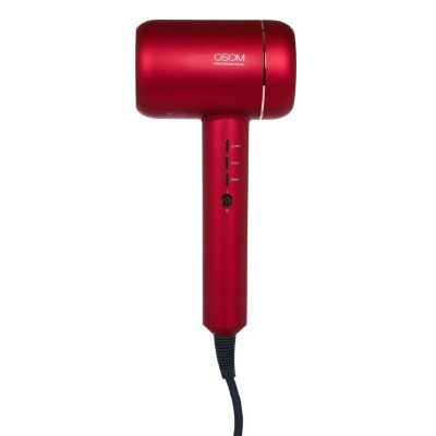 OSOM Osom Professional Hair Dryer OSOMF5RD Water Ion Technology 1800W Red Plaukų džiovintuvas