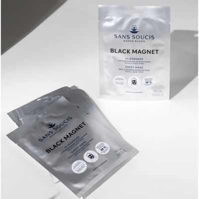 SANS SOUCIS Black Magnet Valomoji kaukė
