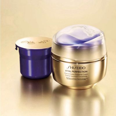 SHISEIDO VITAL PERFECTION Concentrated Supreme Cream Refill Jauninamasis veido kremas
