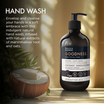 BAYLIS & HARDING GOODNESS COCONUT, VANILLA & SHEA Liquid soap