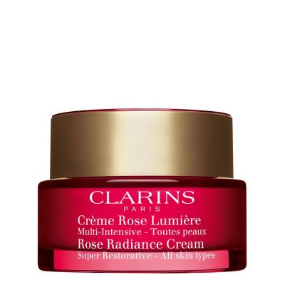 CLARINS Super Restorative Rose Radiance Cream  Skaistinamasis veido kremas