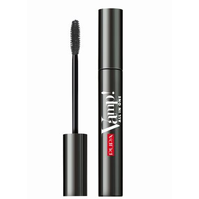 Lengthening, volumizing, curling mascara