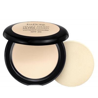 ISADORA Velvet Touch Ultra Cover SPF20 Kompaktinė pudra
