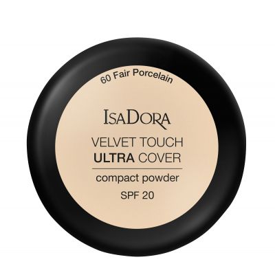 ISADORA Velvet Touch Ultra Cover SPF20 Kompaktinė pudra