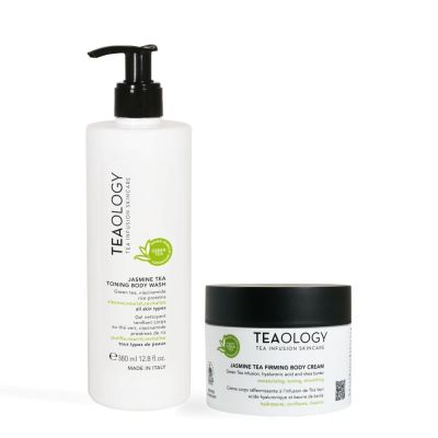 TEAOLOGY JAZMINE TEA TONING BODY WASH Foaming shower gel