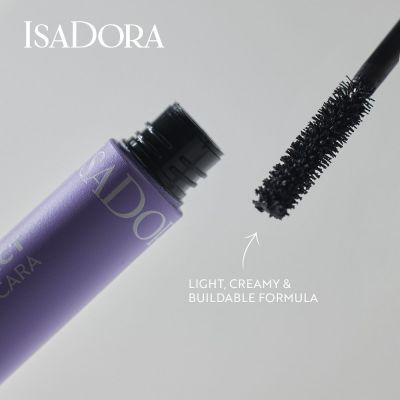 ISADORA The 10 Sec High Impact Ypač tankinantis, sodriai juodas blakstienų tušas