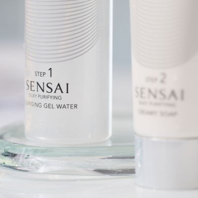 SENSAI SILKY PURIFYING CLEANSING GEL WATER Valomasis gelis
