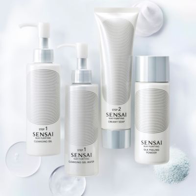SENSAI SILKY PURIFYING CLEANSING GEL WATER Valomasis gelis