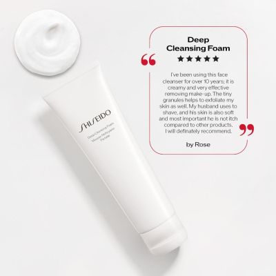 SHISEIDO Deep Cleansing Foam Foaming Cleanser for combination or oily skin