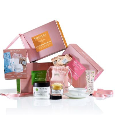 TEAOLOGY REVITALIZING GIFT SET Veido odos priežiūros rinkinys