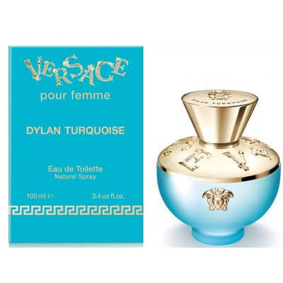 VERSACE Dylan Turquoise Purškiamas tualetinis vanduo