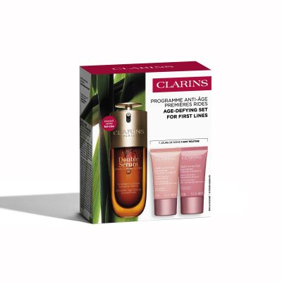 CLARINS DOUBLE SERUM & MULTI-ACTIVE Veido odos priežiūros rinkinys