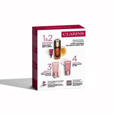CLARINS DOUBLE SERUM & MULTI-ACTIVE Veido odos priežiūros rinkinys