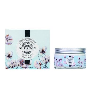 DURANCE VELVETY BODY CREAM COTTON MUSK Body cream