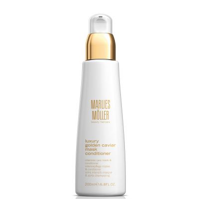 MARLIES MÖLLER Luxury Golden Caviar Mask Conditioner Atkuriamoji plaukų kaukė-balzamas