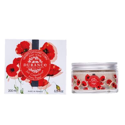 DURANCE PRETTY POPPY BODY SCRUB  Body scrub