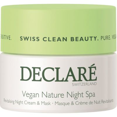 Night face cream - mask