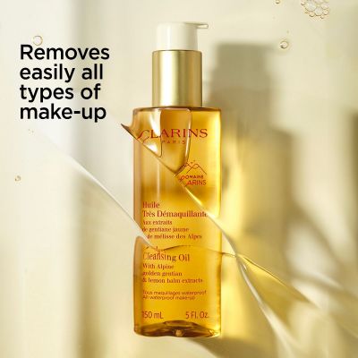 CLARINS Total Cleansing Oil Long-wearing Make-up Valomasis veido aliejus