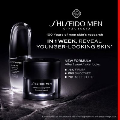 SHISEIDO Skin Empowering Cream Kremas nuo raukšlių vyrams