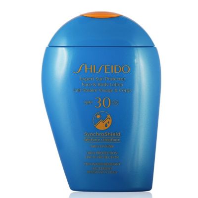 SHISEIDO Expert Sun Protector Face & Body Lotion SPF 30+ Apsauginis pienelis nuo saulės veidui