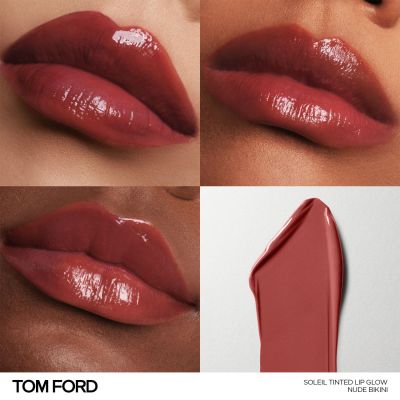TOM FORD Soleil Tinted Lip Glow Blizgūs drėkinamieji lūpų dažai