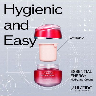 SHISEIDO Essential Energy Day Cream Refill Dieninis veido kremas
