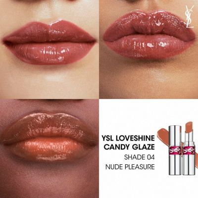 YVES SAINT LAURENT Loveshine Candy Glaze Blizgus lūpų balzamas
