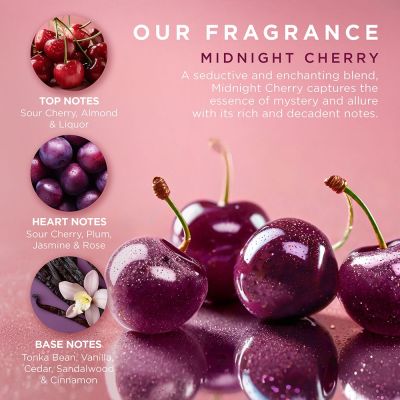 BAYLIS & HARDING Wild Cherry & Vanilla Luxury Body Pamper Duo Gift Set Kūno priežiūros rinkinys