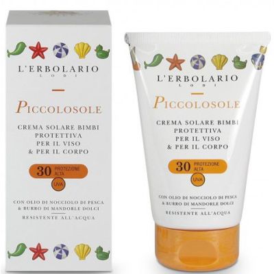Sun protection cream for children
