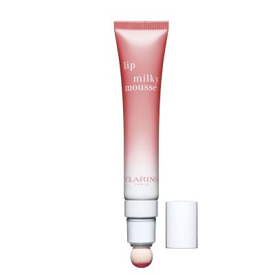 CLARINS Milky Mousse Lips Švelnios suflė tekstūros kreminiai lūpų dažai