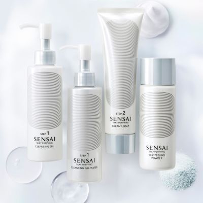 SENSAI  SILKY PURIFYING CREAMY SOAP Valomosios veido putos
