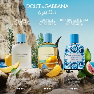 DOLCE & GABBANA Light Blue Pour Homme Purškiamas kvapusis vanduo