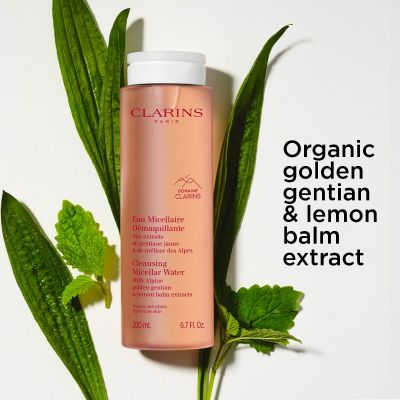 CLARINS Cleansing Micellar Water Face Make-up Remover Valomasis micelinis vanduo