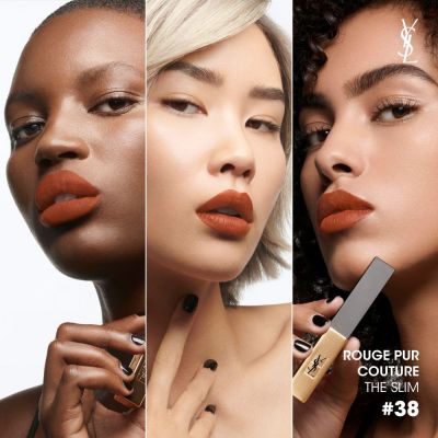 YVES SAINT LAURENT Rouge Pur Couture The Slim Lūpų dažai