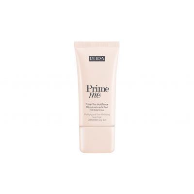 Pore minimizer shine-control primer