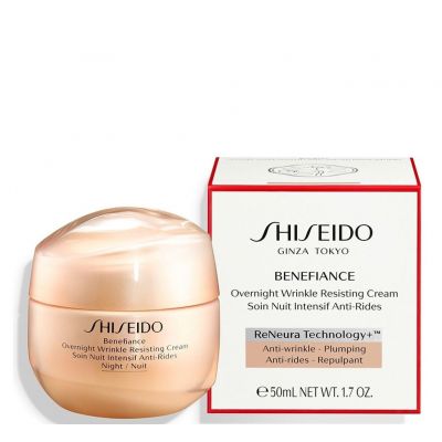 SHISEIDO Benefiance Overnight Wrinkle Resisting Cream Naktinis veido kremas