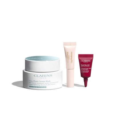 CLARINS CRYO-FLASH SET Veido odos priežiūros rinkinys