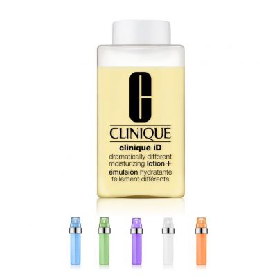 CLINIQUE Clinique iD_ Dramatically Different_ Lotion+Concentrate Odos priežiūros kompleksas, drėkinamoji priemonė