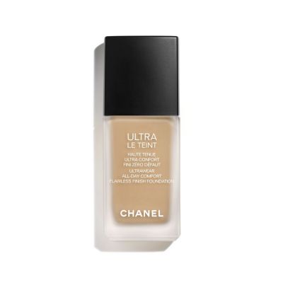 CHANEL Ultra Le Teint Itin ilgai išliekanti tobulinanti kreminė pudra, matinis švytintis efektas SPF 15