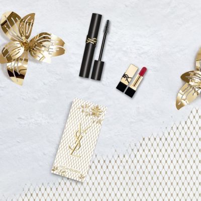 YVES SAINT LAURENT Lash Clash Set Akių makiažo rinkinys