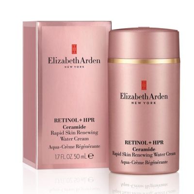 ELIZABETH ARDEN Retinol + HPR Ceramide Rapid Skin Renewing Water Cream Stangrinamasis veido kremas